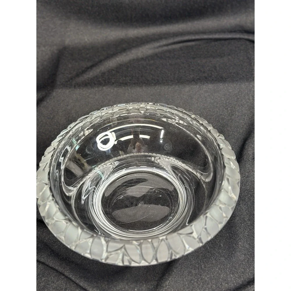 Vintage Round Mikasa Crystal 11
